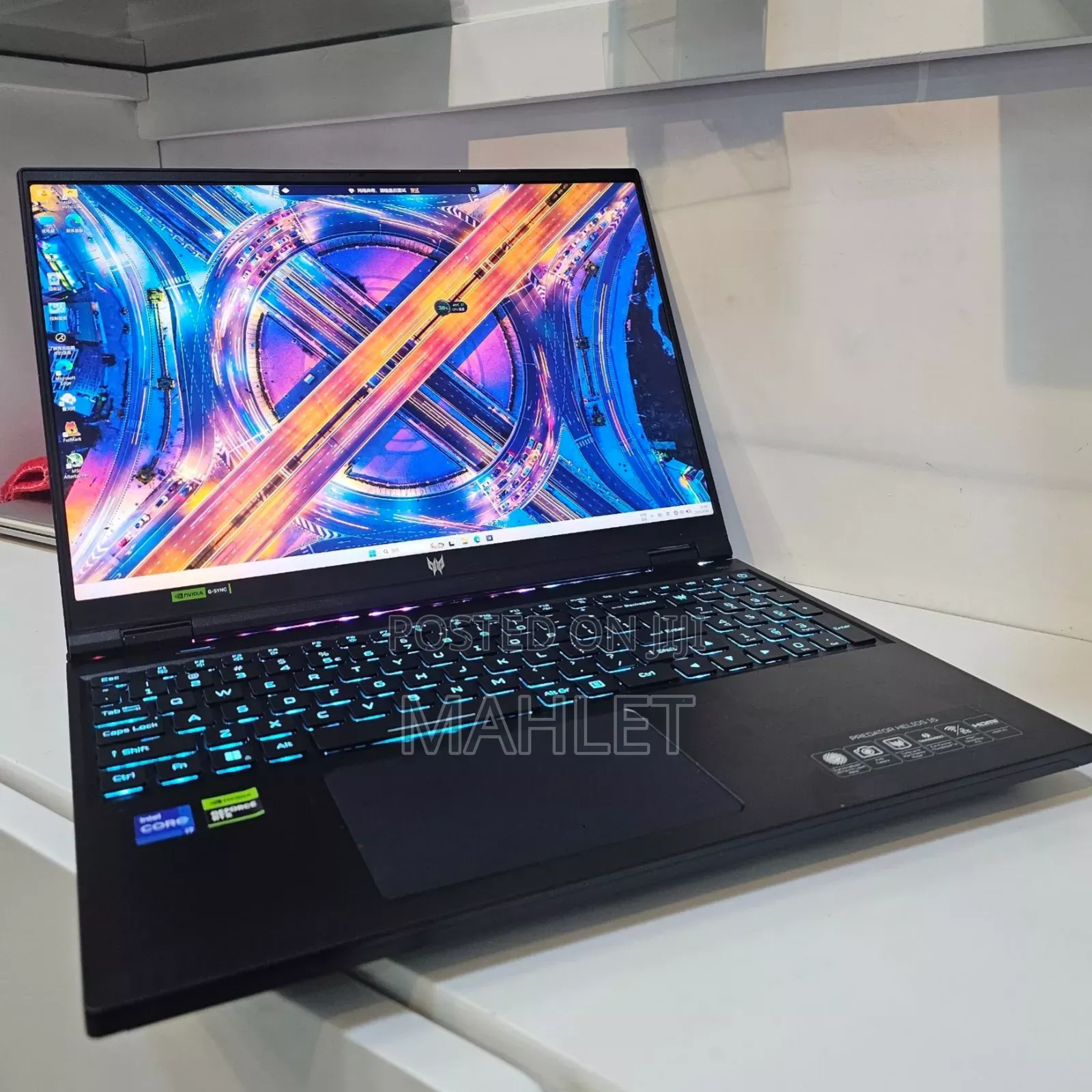New Laptop Acer Predator Helios 16 16GB Intel Core i7 SSD 1T