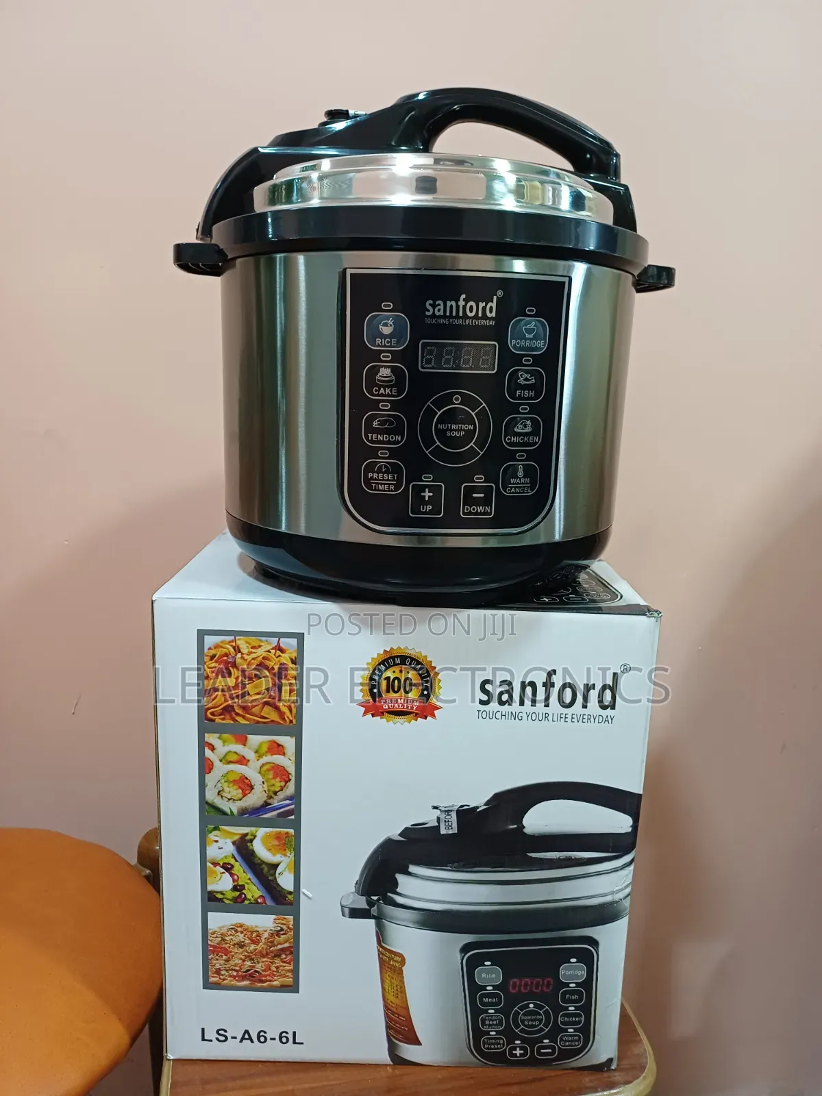 Sanford Digital Pressure Cooker – 6 Liter | 2 Year Warranty