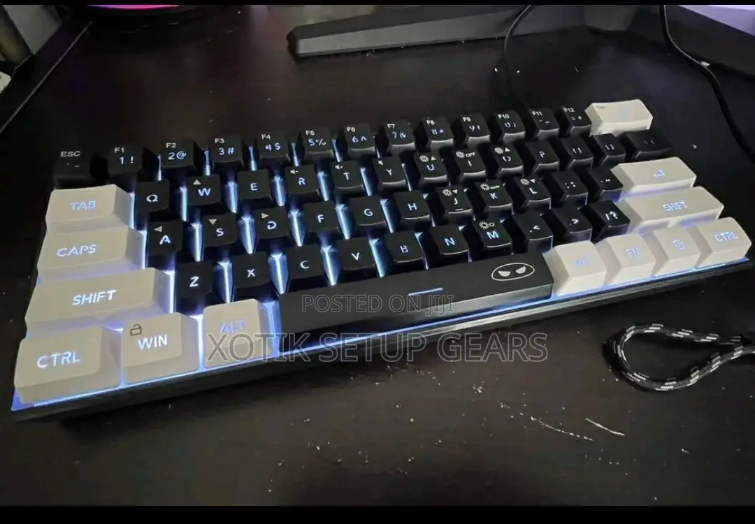 Magegee Ts91 60% Compact Wired Gaming Keyboard - RGB Backlit