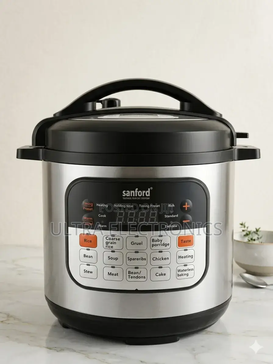 Sanford Digital Electric Pressure Cooker. It Is a Multifunctional