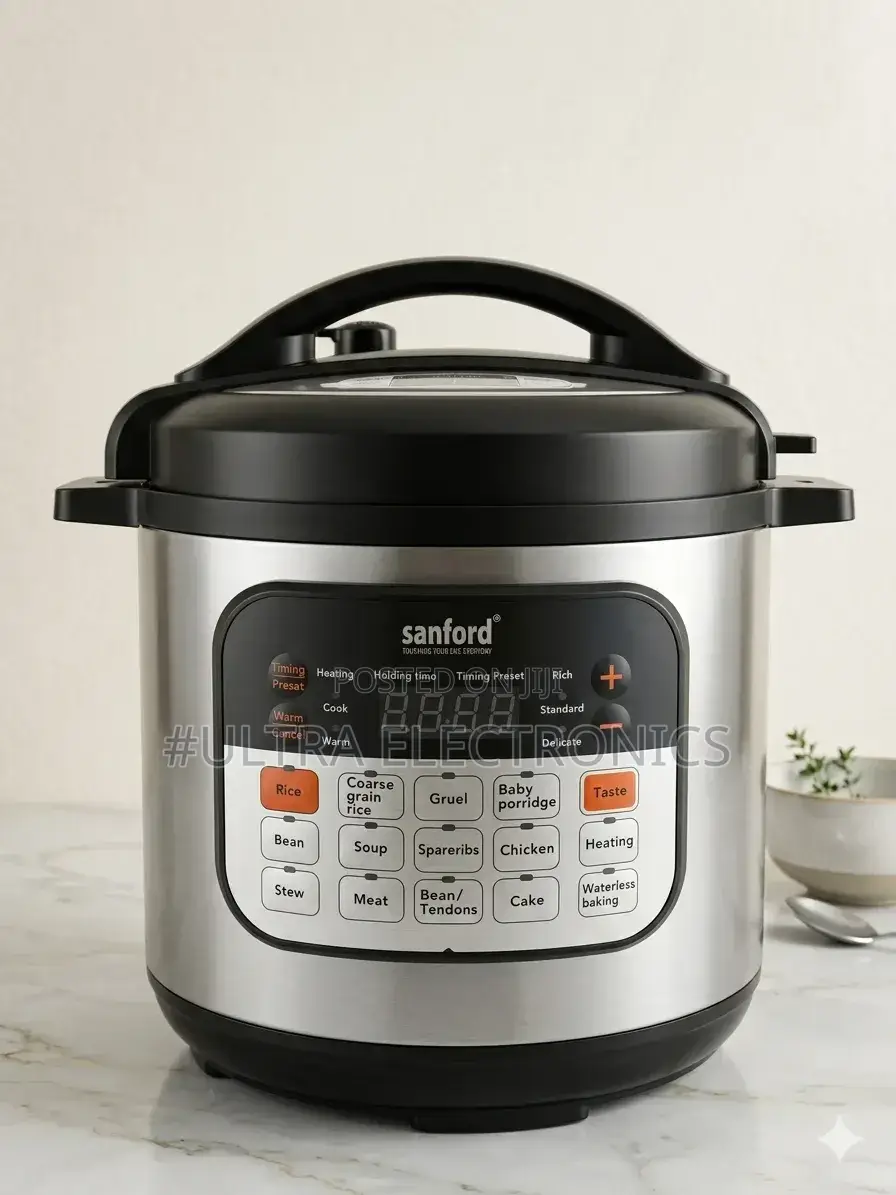 Sanford Digital Electric Pressure Cooker. It Is a Multifunctional