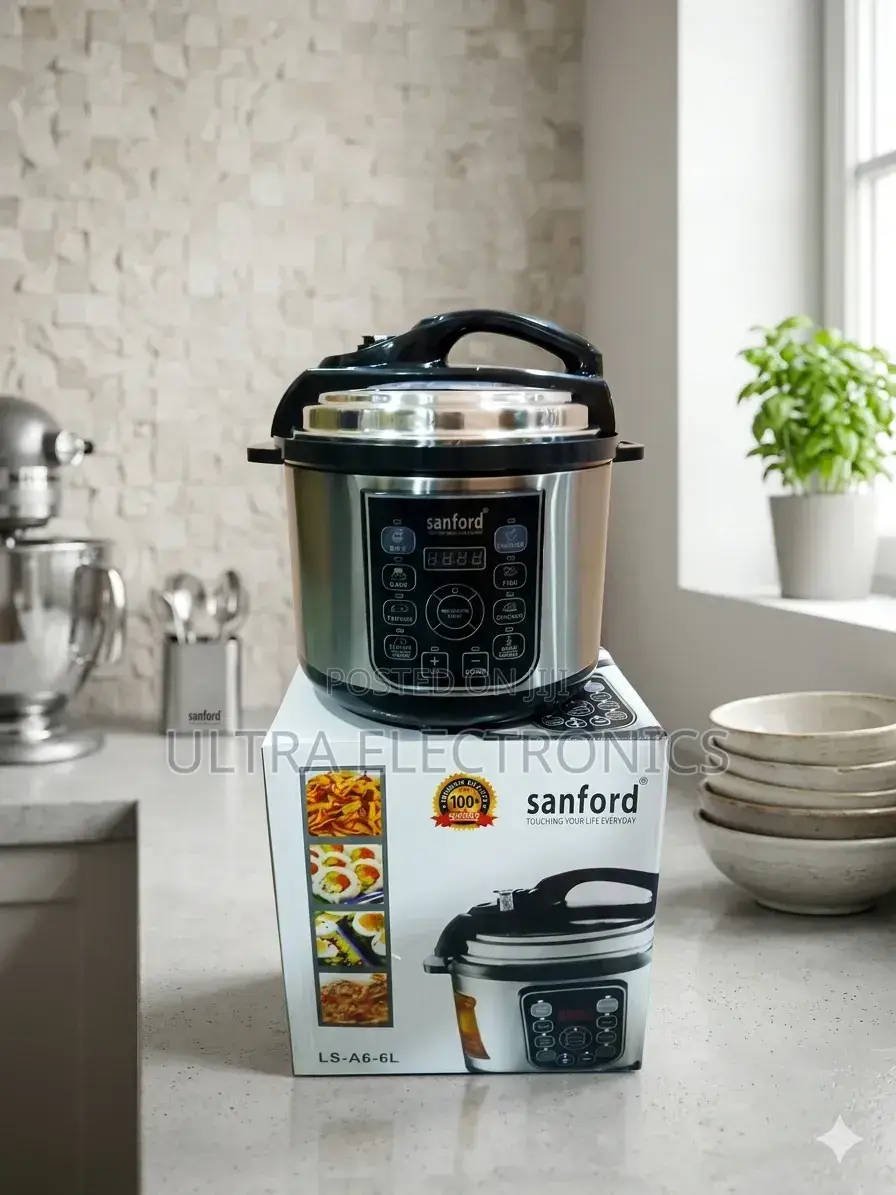 Pressure Cooker Sanford Electric , Likely the 6-Liter Stainless Steel