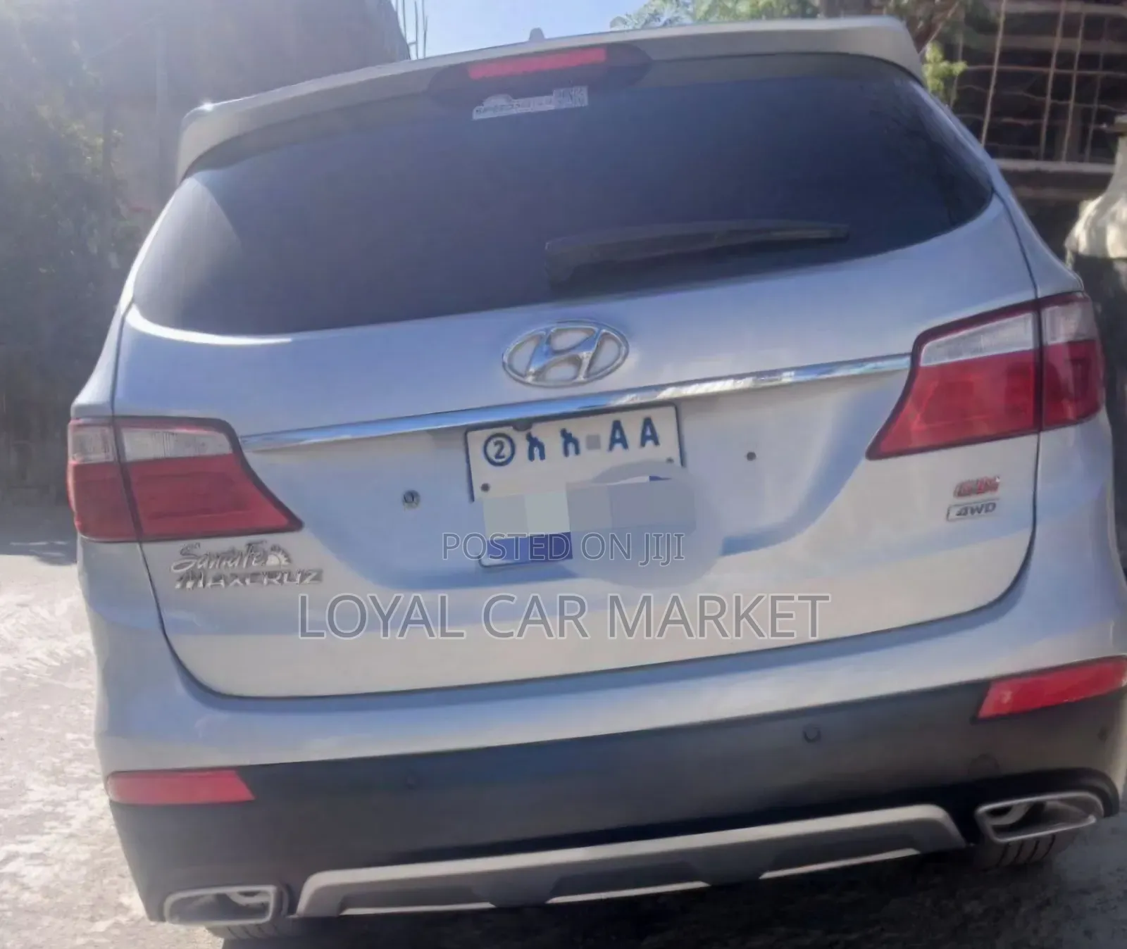 Hyundai Santa Fe 2016 Silver