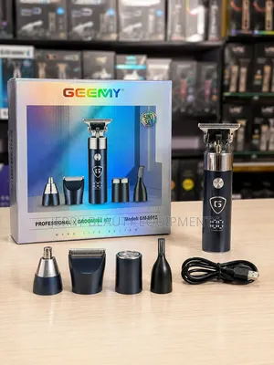 Geemy 8012 5 in 1 Grooming Set