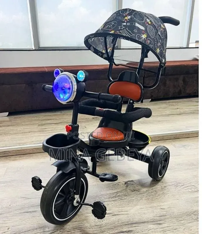 Kids Tricycle With Umbrella