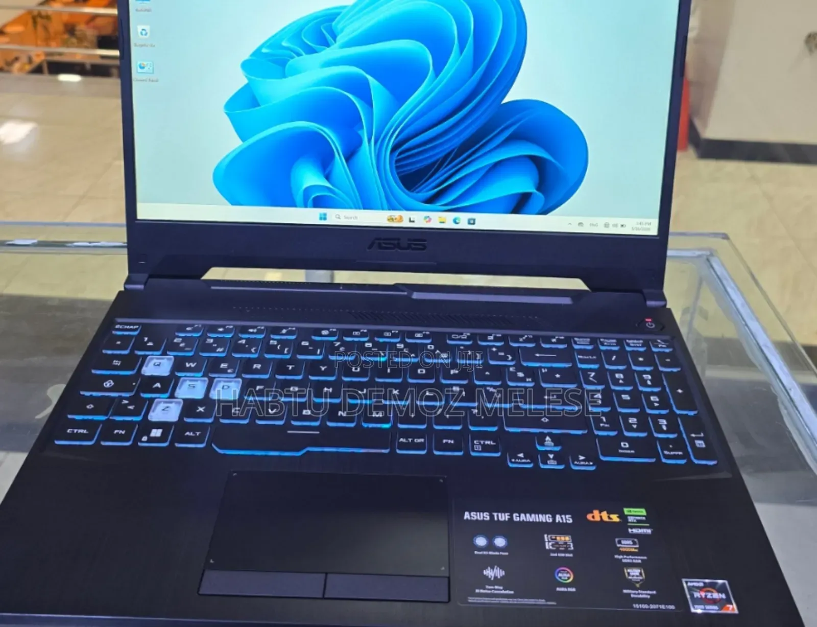 New Laptop Asus TUF Gaming A15 16GB AMD Ryzen 7 SSD 512GB