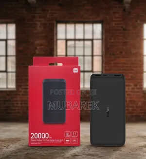 Zero Anxiety: Original Redmi 20000mah Power Bank