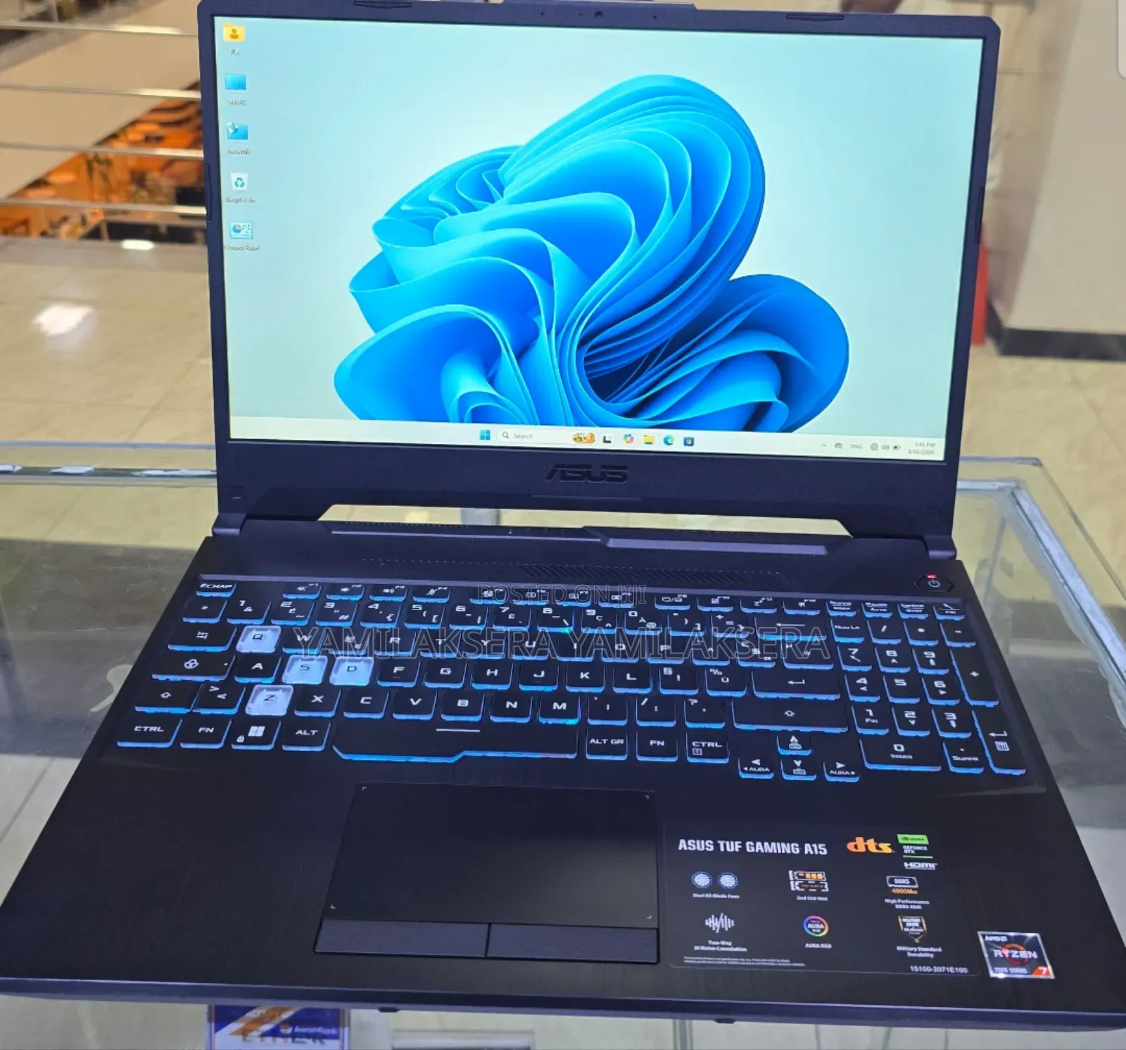 New Laptop Asus TUF Gaming A15 16GB Intel Core i7 SSD 512GB