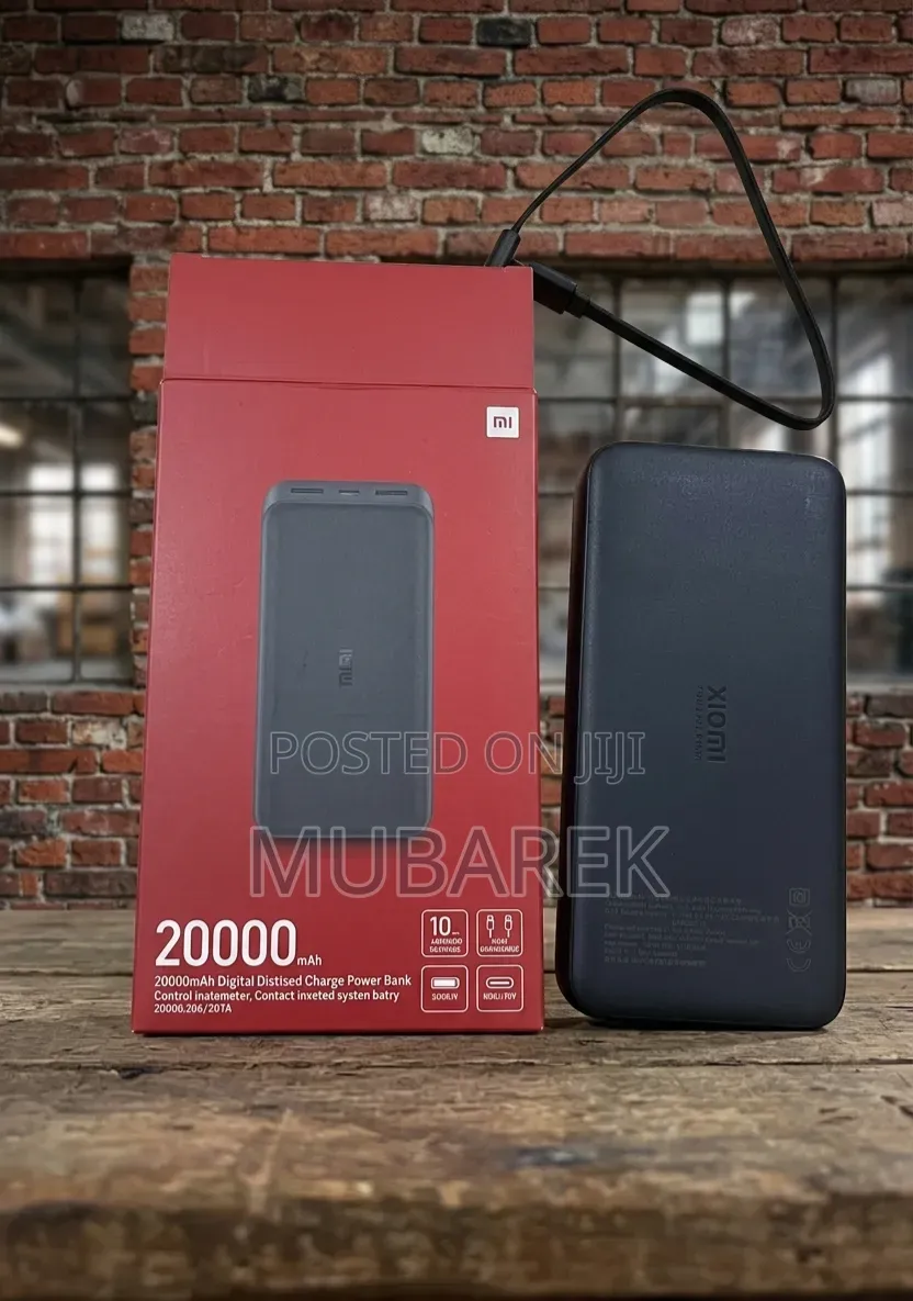 Zero Anxiety: Original 20000mah Redmi Power Bank 18w