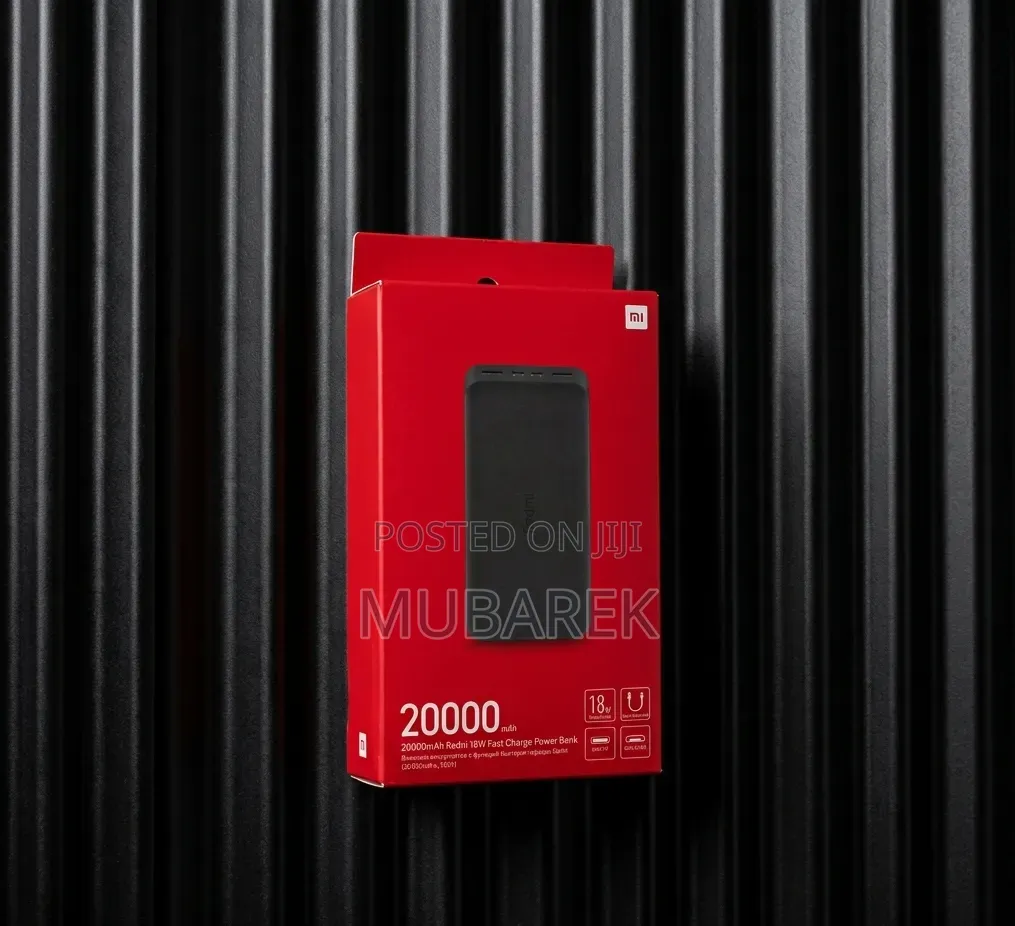 Zero Anxiety: New Xiaomi Redmi 20000mah Power Bank