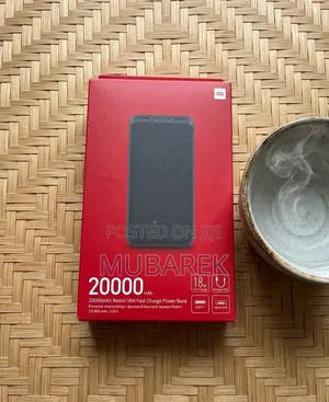 Zero Anxiety: Redmi 20000mah High-Capacity Power Bank