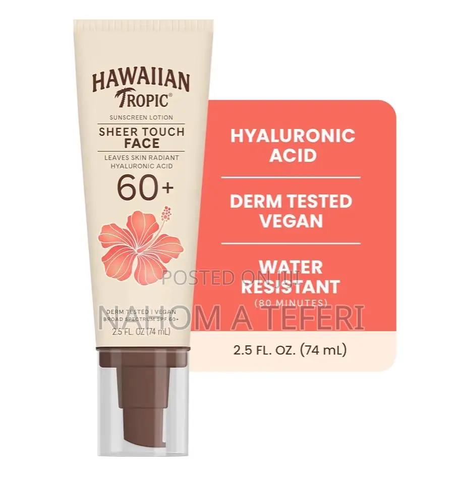 Hawaiian Tropic Sheer Touch Face Sunscreen SPF 60+