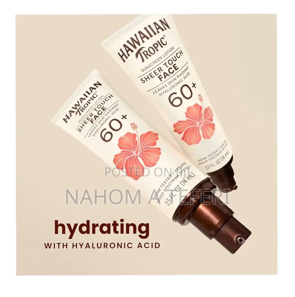 Hawaiian Tropic Sheer Touch Face Sunscreen SPF 60+