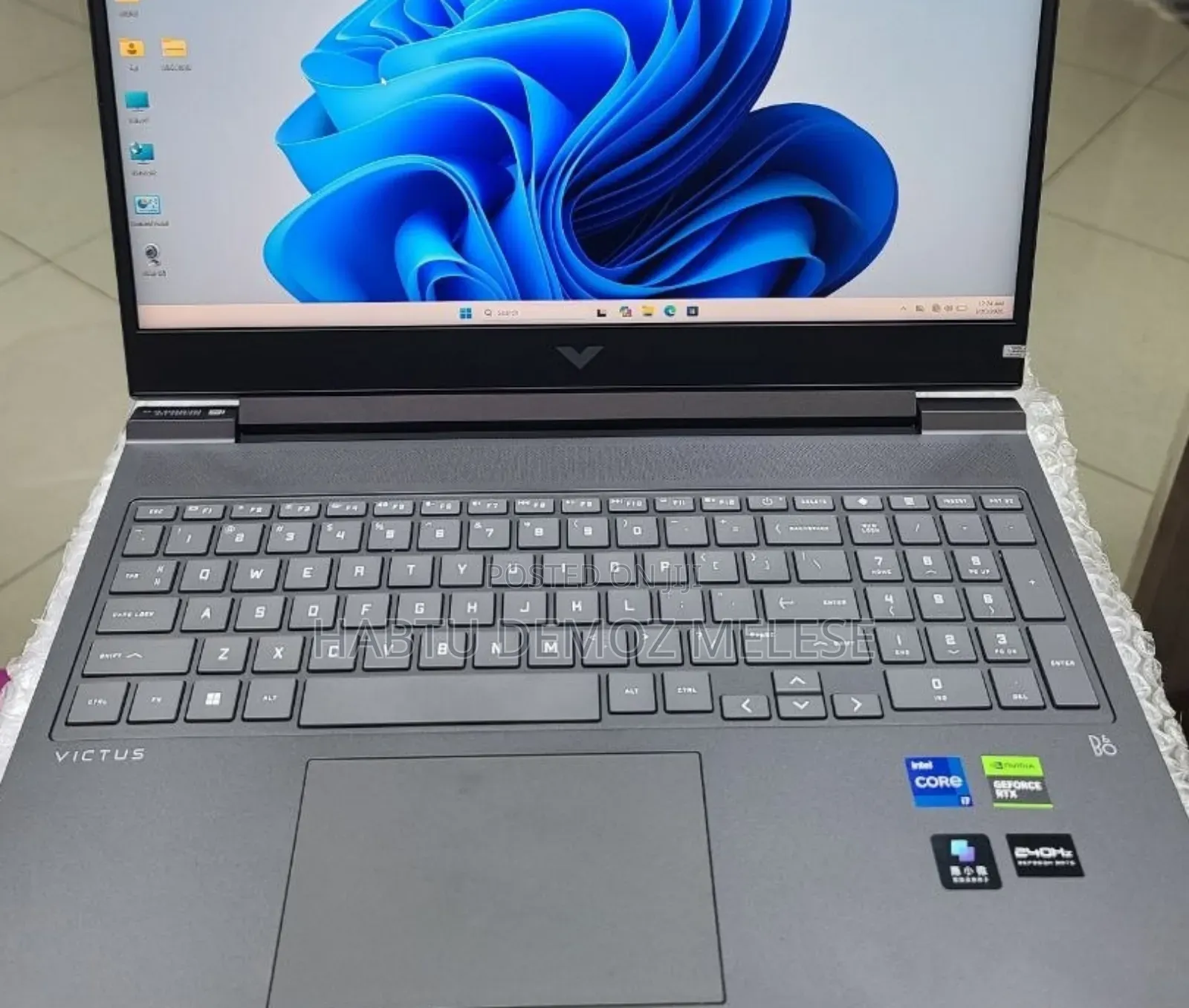 New Laptop HP Victus 16 16GB Intel Core i7 SSD 1T