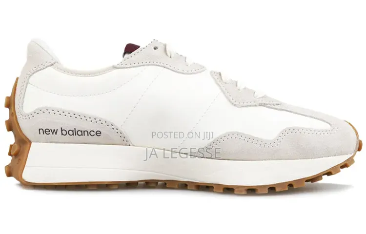 Wmns) New Balance 327 'White Dark Red' Ws327ka
