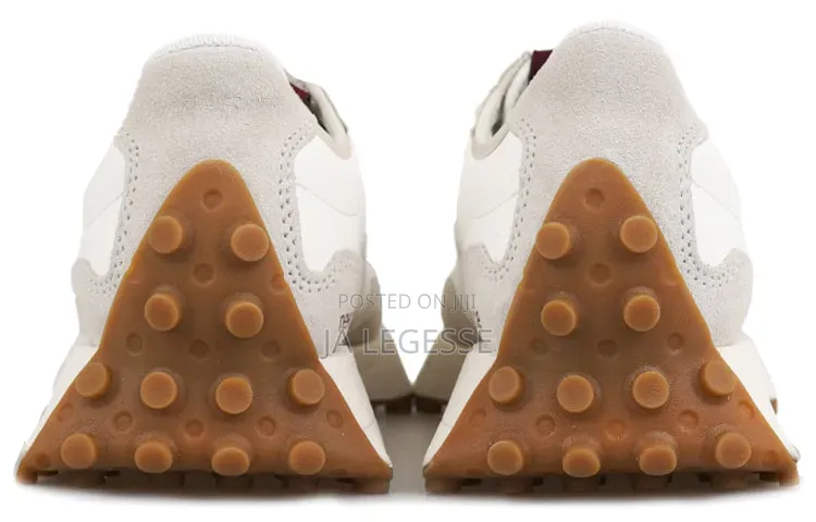 Wmns) New Balance 327 'White Dark Red' Ws327ka