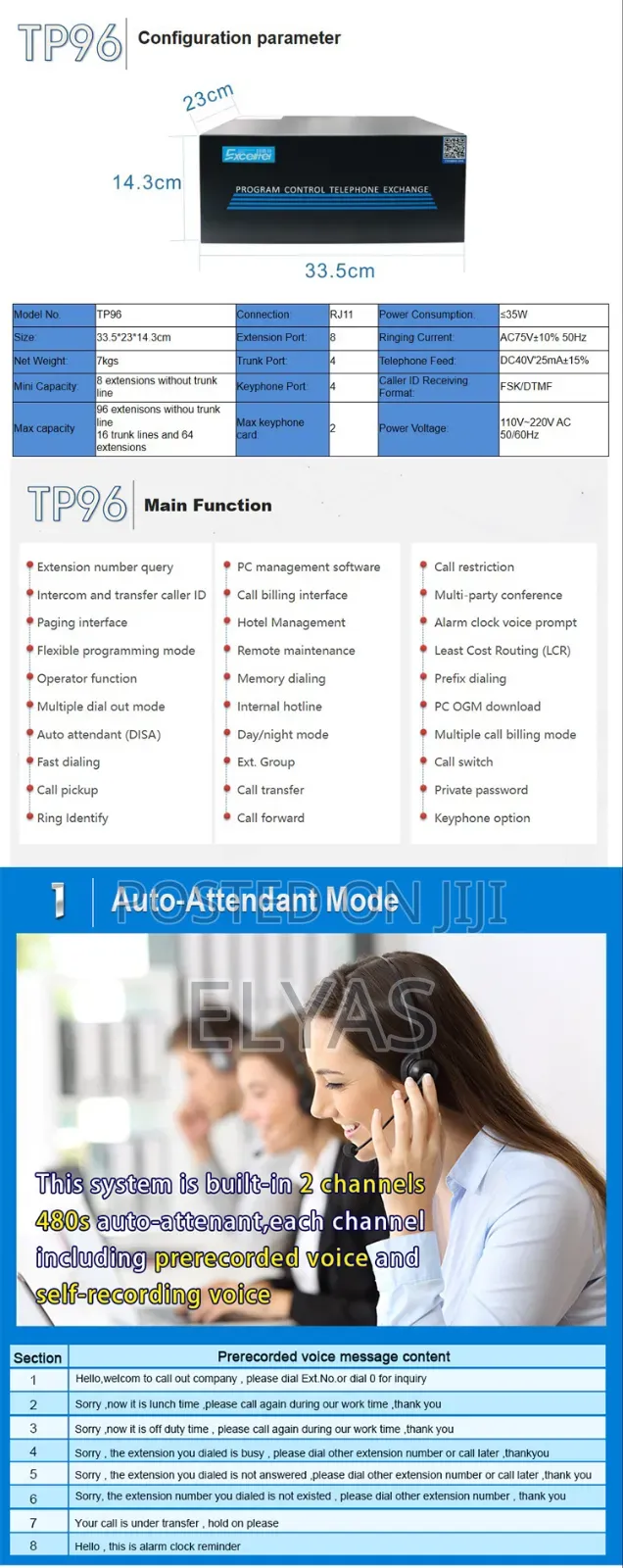 PBX for 56 Extension