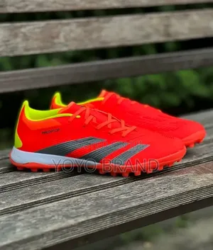 Adidas Predators Elite Turf Soccer Cleats Solar Red/Black