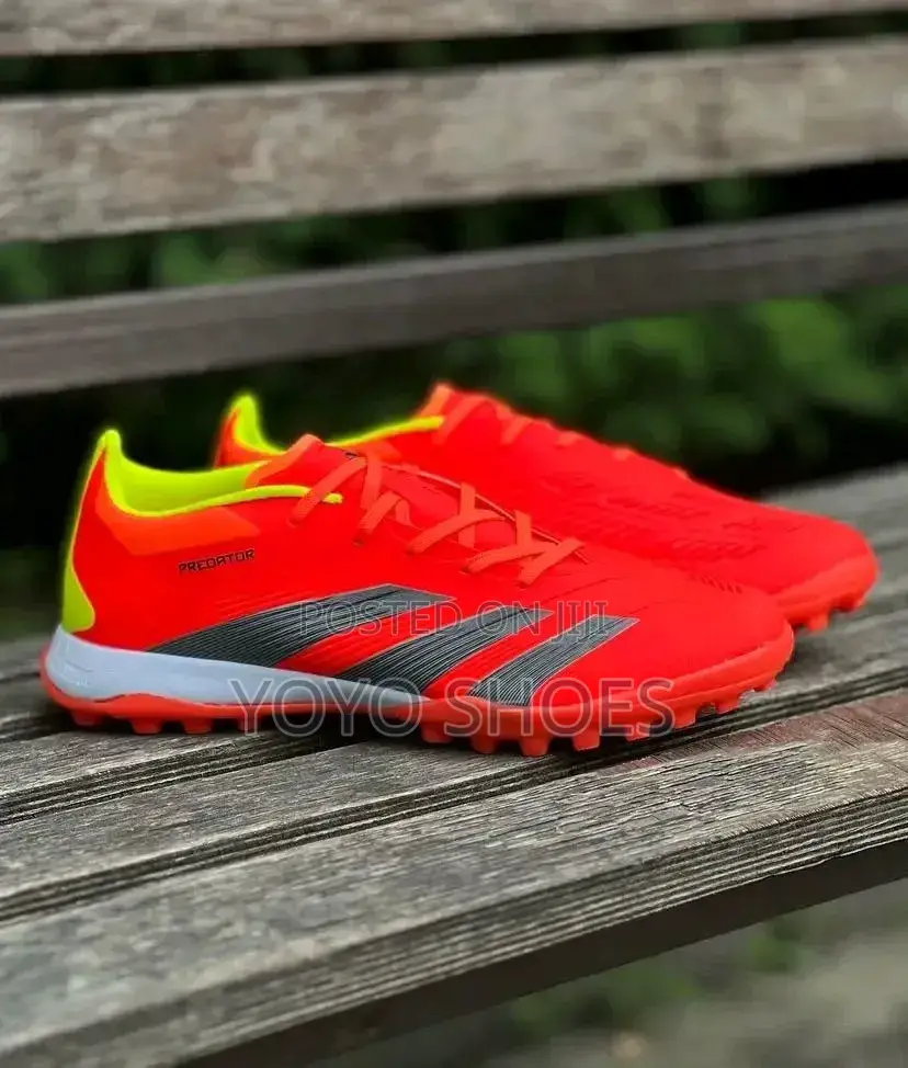 Adidas Predators Elite Turf Soccer Cleats Solar Red/Black