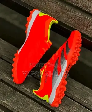 Adidas Predators Elite Turf Soccer Cleats Solar Red/Black