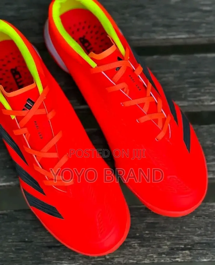 Adidas Predators Elite Turf Soccer Cleats Solar Red/Black