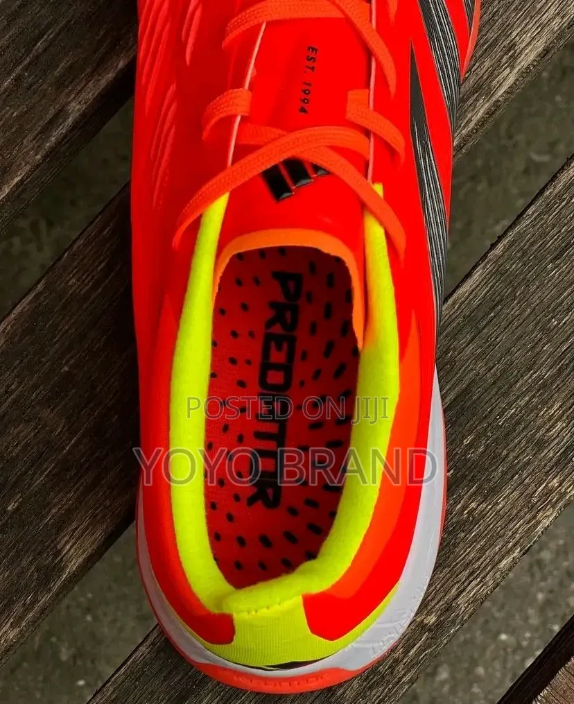 Adidas Predators Elite Turf Soccer Cleats Solar Red/Black