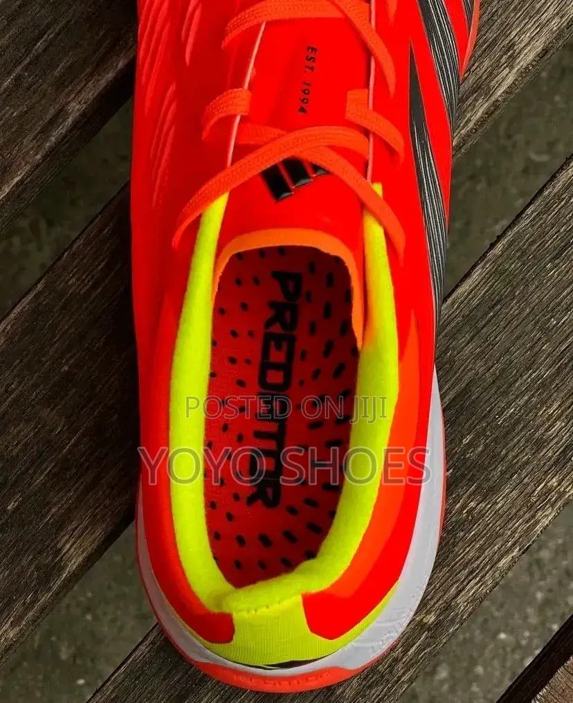 Adidas Predators Elite Turf Soccer Cleats Solar Red/Black