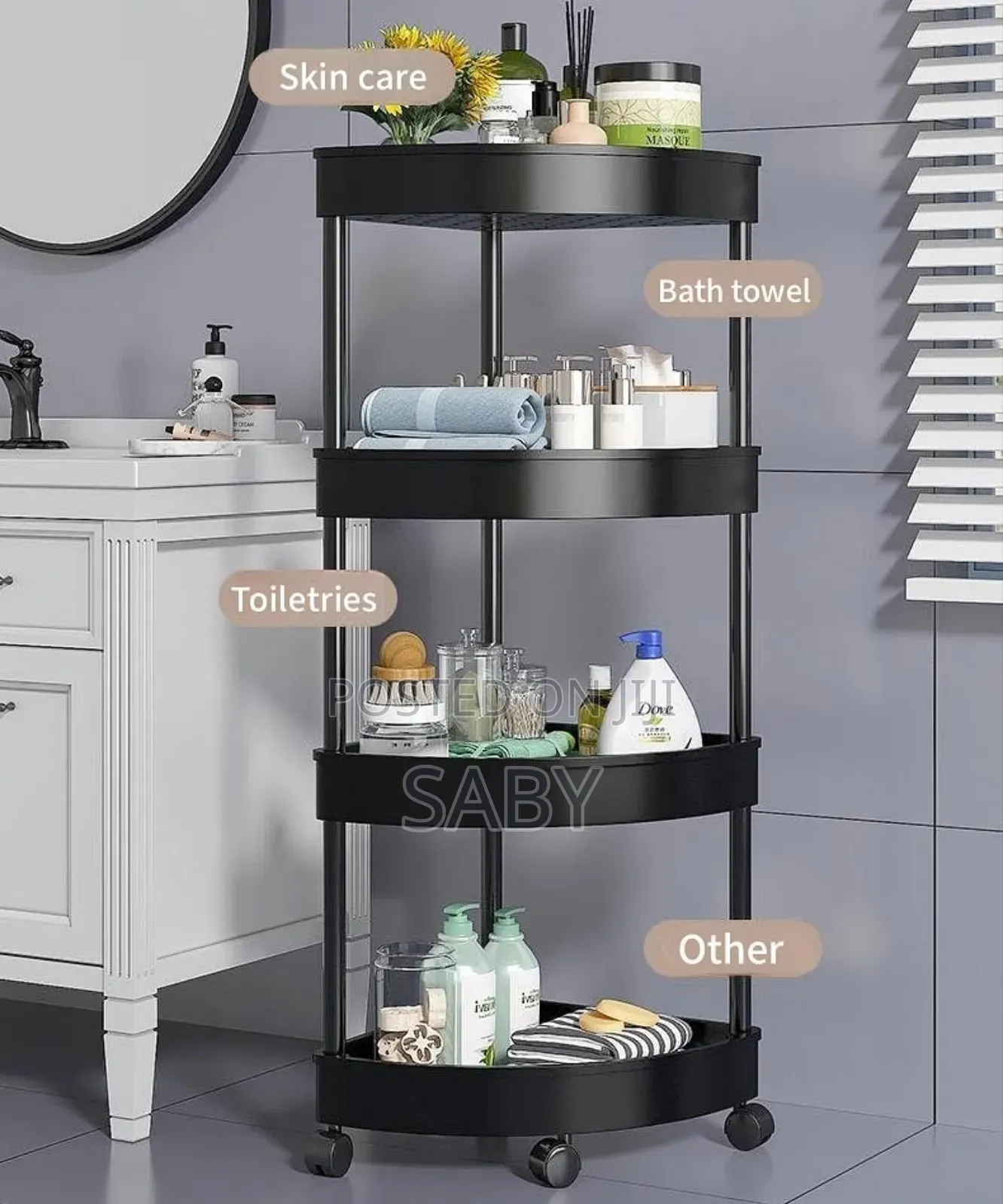 4layer Corner Storage Rack