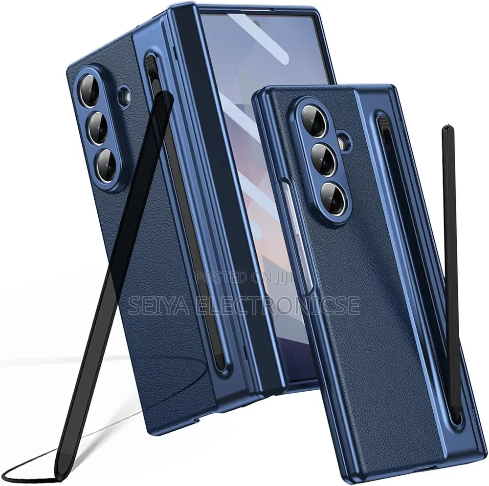 Samsung Galaxy Z Fold 7 Mobile Phone Cover Leather Matrial