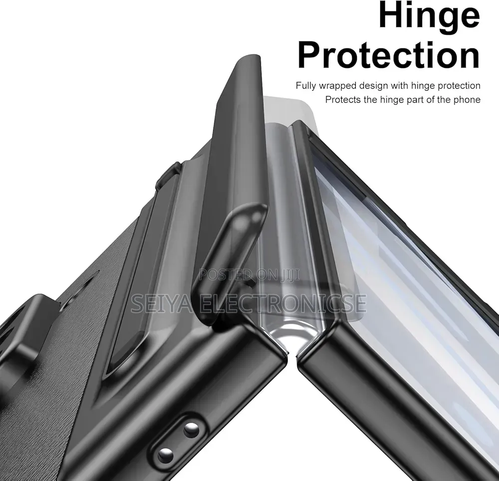 Samsung Galaxy Z Fold 7 Mobile Phone Cover Leather Matrial