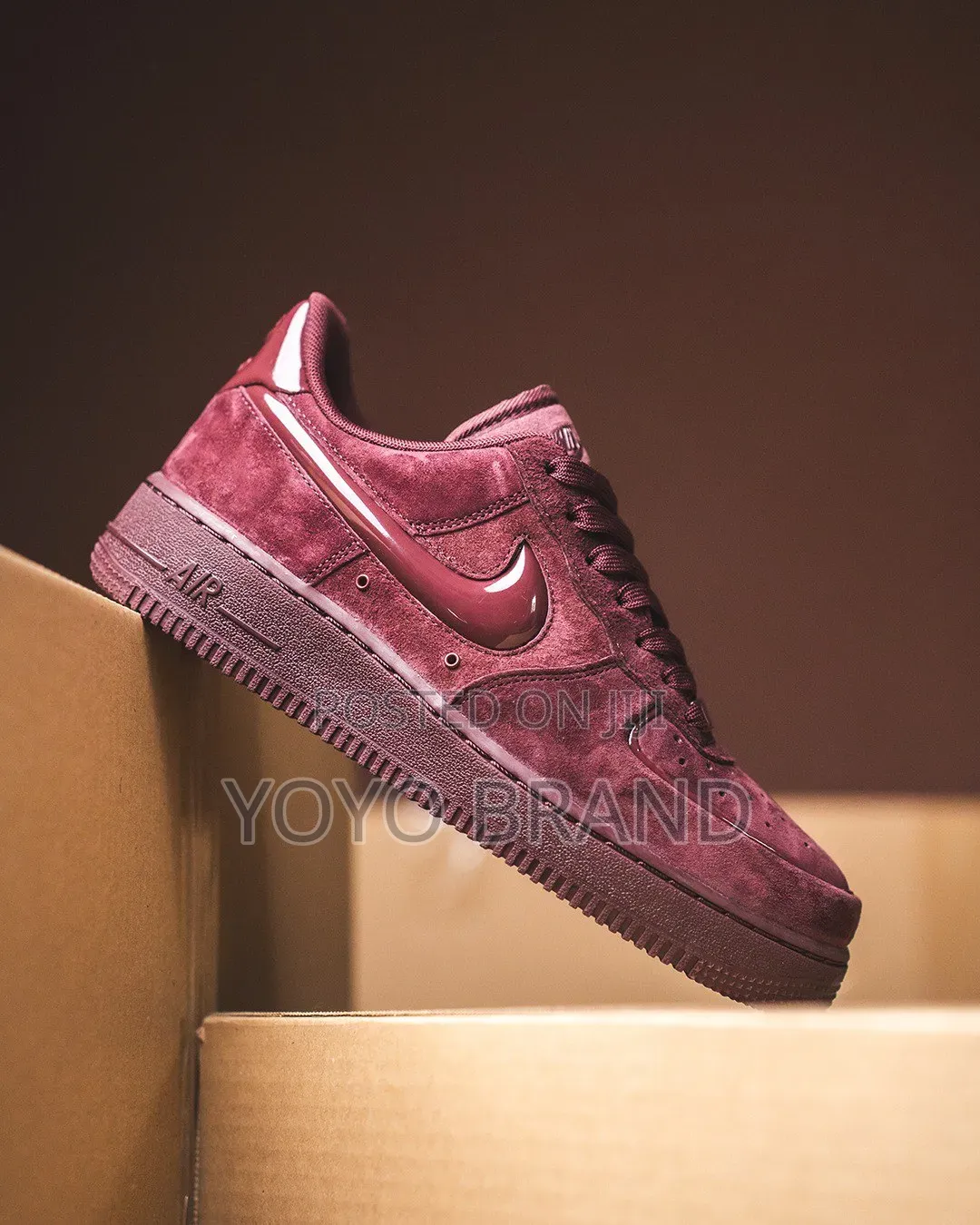 Nike Air Force 1low ’07 "Deep Burgundy "Unisex Fashion Shoes