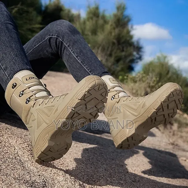 Men's Tactical Combat Water Proof Fashion Shoes