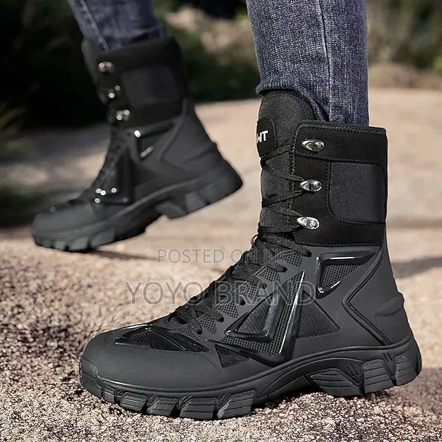 Men's Tactical Combat Water Proof Fashion Shoes