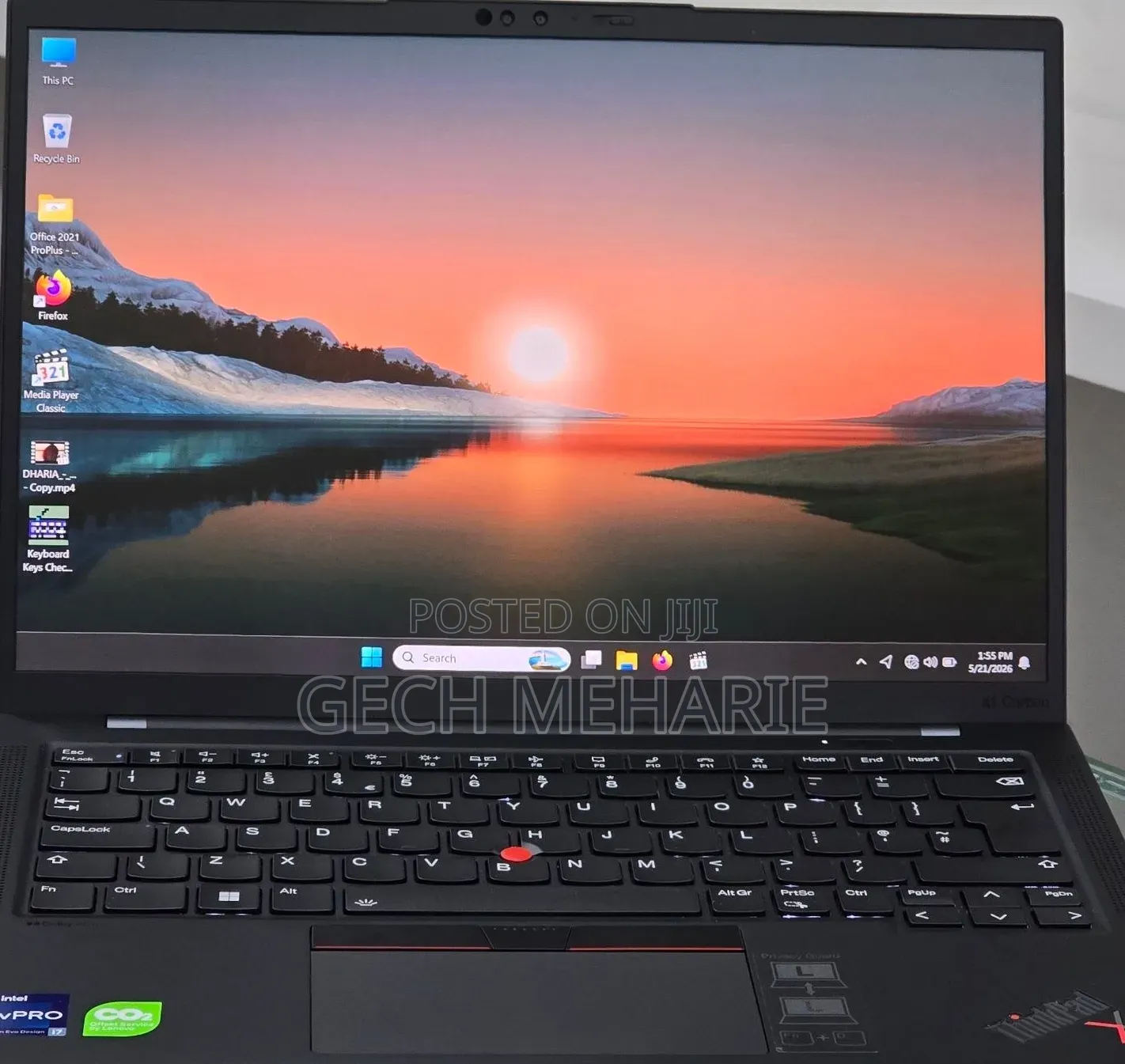 New Laptop Lenovo ThinkPad X1 Carbon 16GB Intel Core i7 SSD 512GB