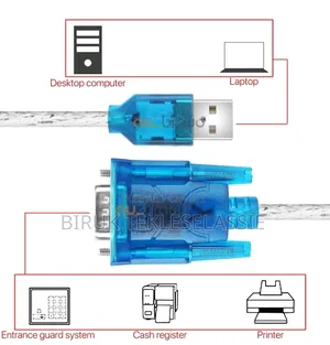 Usb to Rs232 Rs-232 9-Pin Cable Com Port Serial Adapter Converter