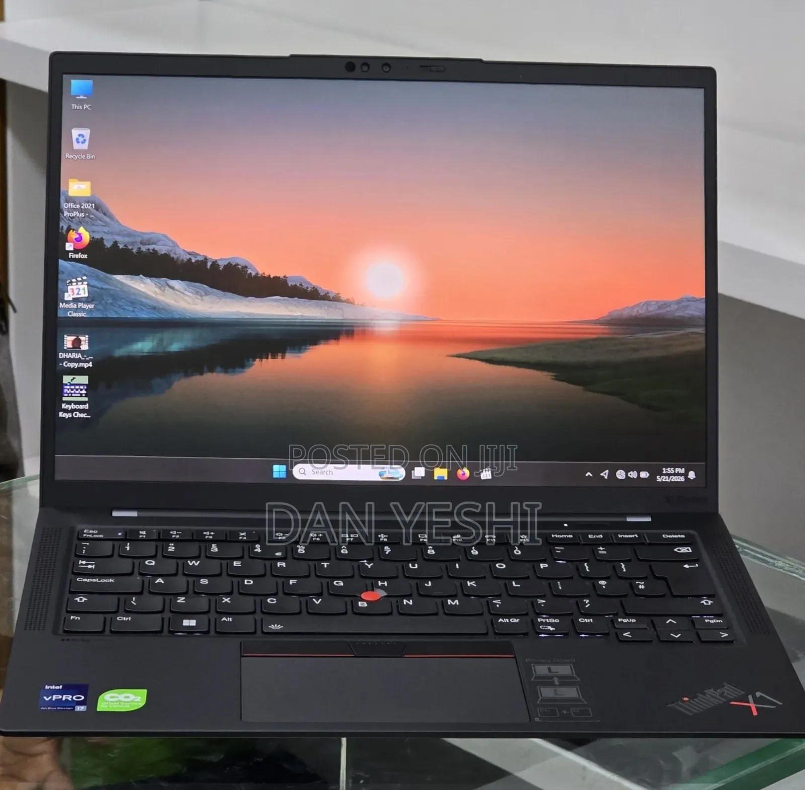 New Laptop Lenovo ThinkPad X1 Carbon 16GB Intel Core i7 SSD 512GB