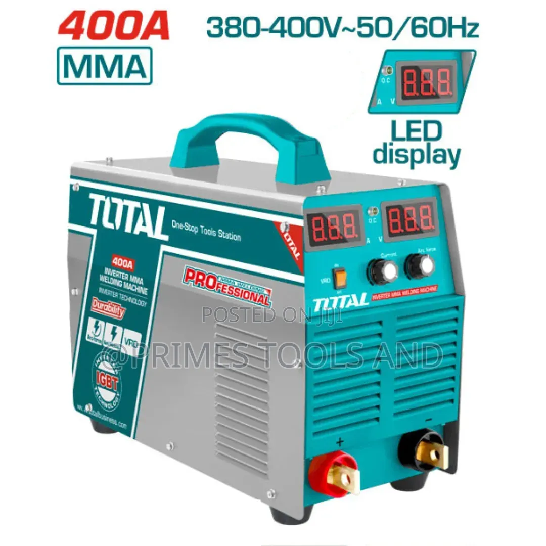 Total 400 Ampire Tools Inverter Mma Welding Machine