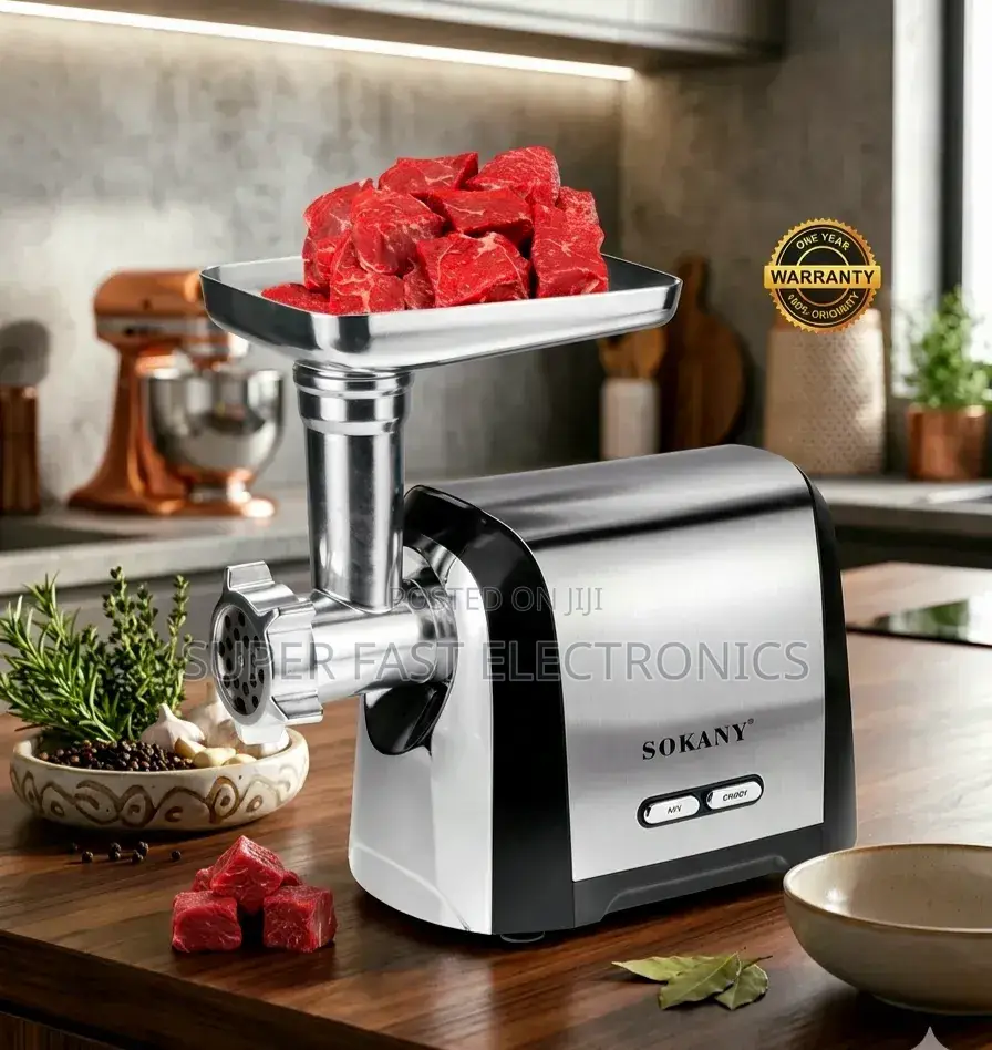 Sokany Electric Meat Grinder 3200w – High Power Meat Mincer