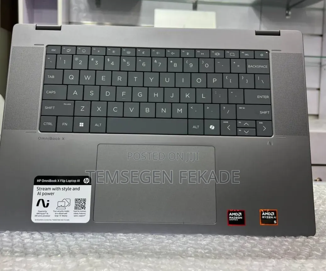 New Laptop HP OmniBook X Flip 16" 16GB AMD Ryzen 5 SSD 512GB
