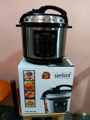 Sanford 6l Pressure Cooker Electric Multi-Functional Smart Cooking