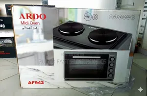 Ardo Mini Oven 45l With Dual Hotplates Multi-Function Cooking Oven