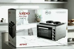 Ardo Mini Oven 45l With Dual Hotplates Multi-Function Cooking Oven