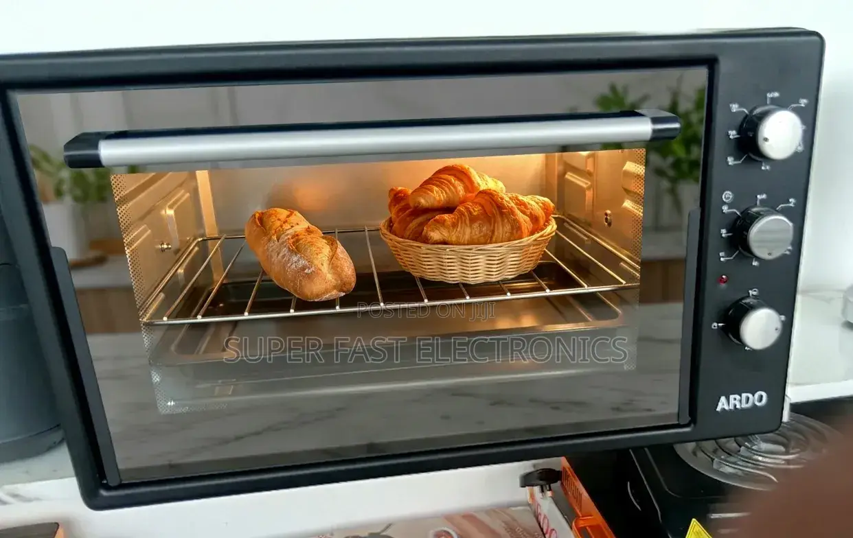 Ardo Mini Oven 45l With Dual Hotplates Multi-Function Cooking Oven