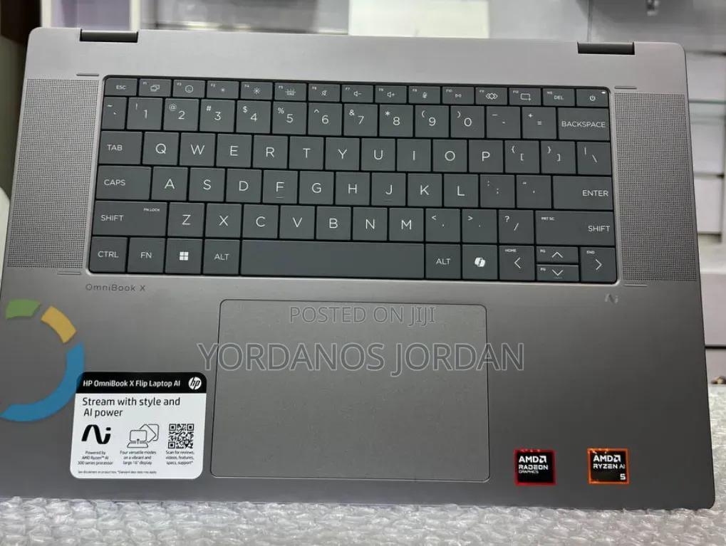 New Laptop HP OmniBook X Flip 16" 16GB AMD Ryzen 5 SSD 512GB