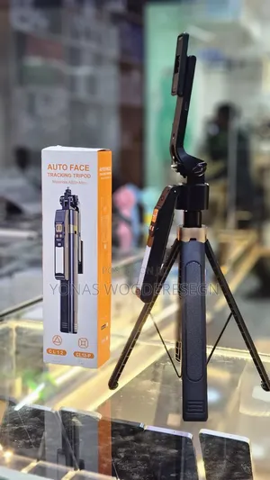 Cl12 Auto Face Tracking Tripod Selfie Stick With Smart Ai Tracking
