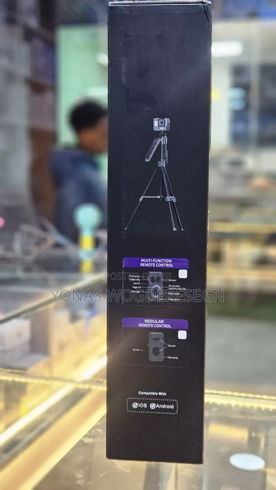 C19 Auto Face Tracking Tripod Selfie Stick With Ai Smart Tracking