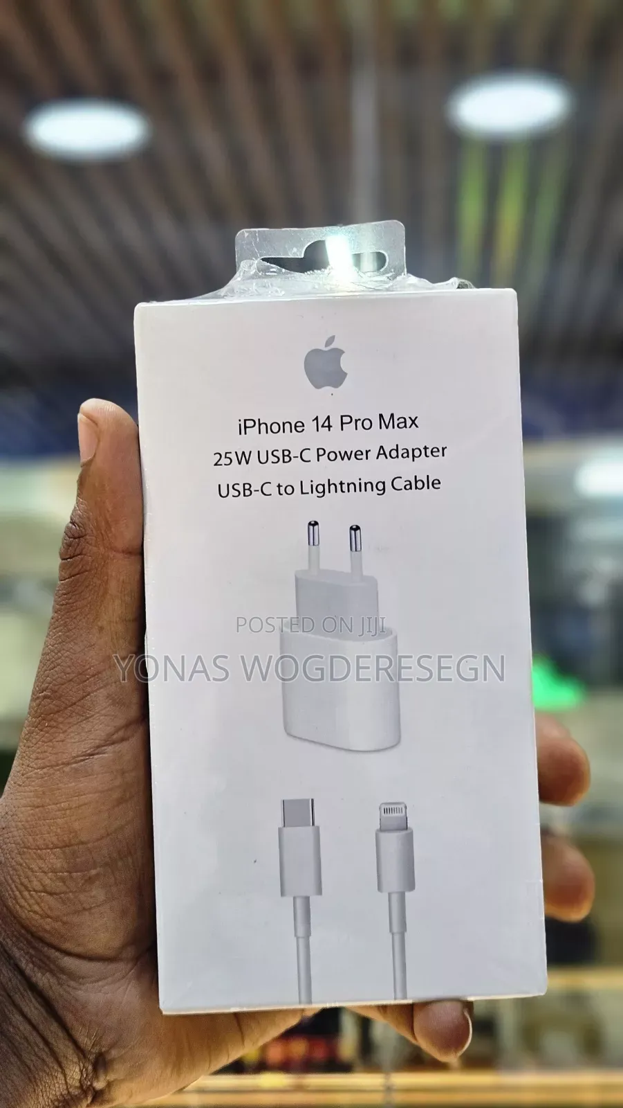 iPhone 14 Pro Max 25w Fast Charger With Usb-C to Lightning Cable