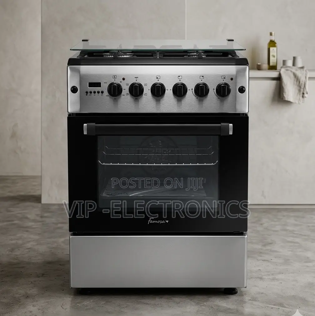 Femeslux Oven 60×60 Fan Timer Grill Multi Function Freestanding Oven