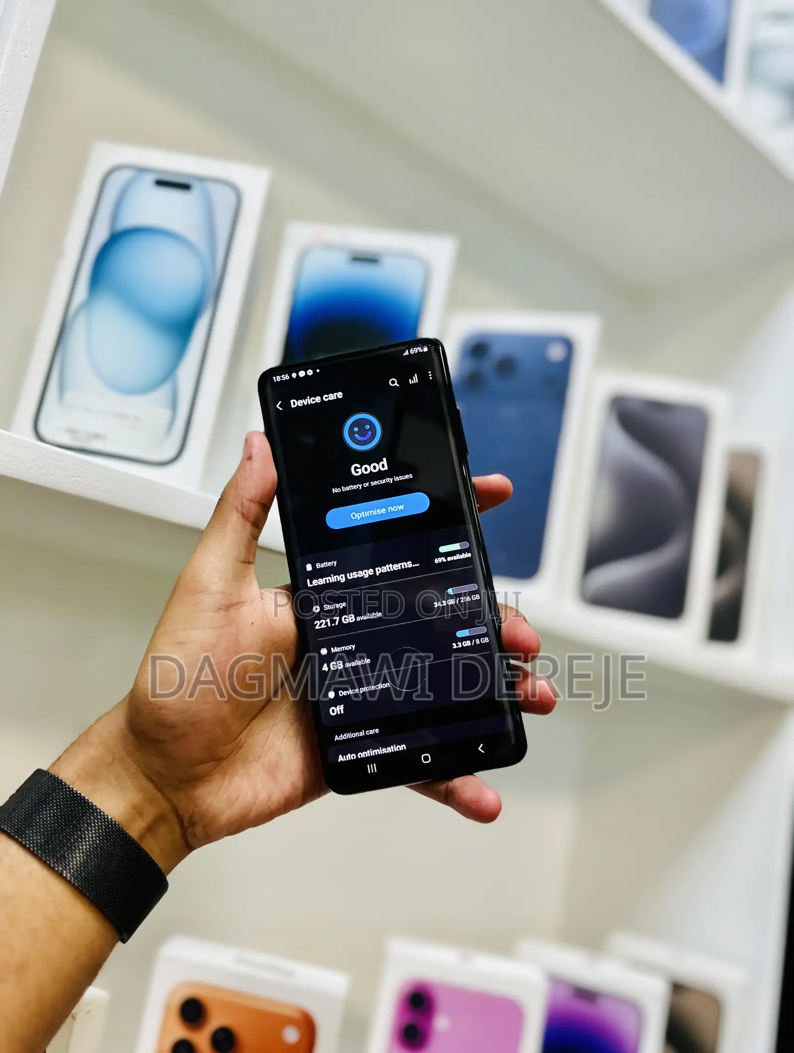 New Samsung Galaxy S20+ 5G 256 GB Black