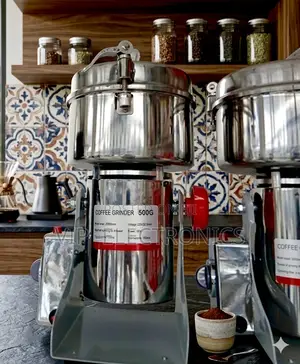 500g Commercial Coffee Spice Grinder Stainless Steel High-Capacity